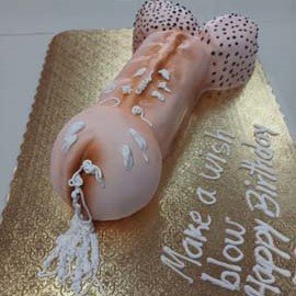 Blow dick cake