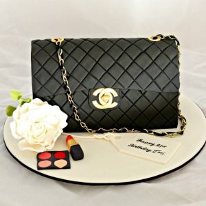 Black Gucci Bag Cake