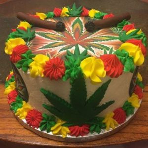 Pennsylvania Philadelphia Cigar Smoking Marijuana Custom Cake