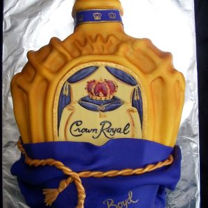 Bottle chocolate Cake